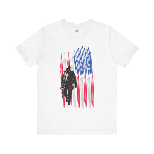 Veteran and American Flag Tee