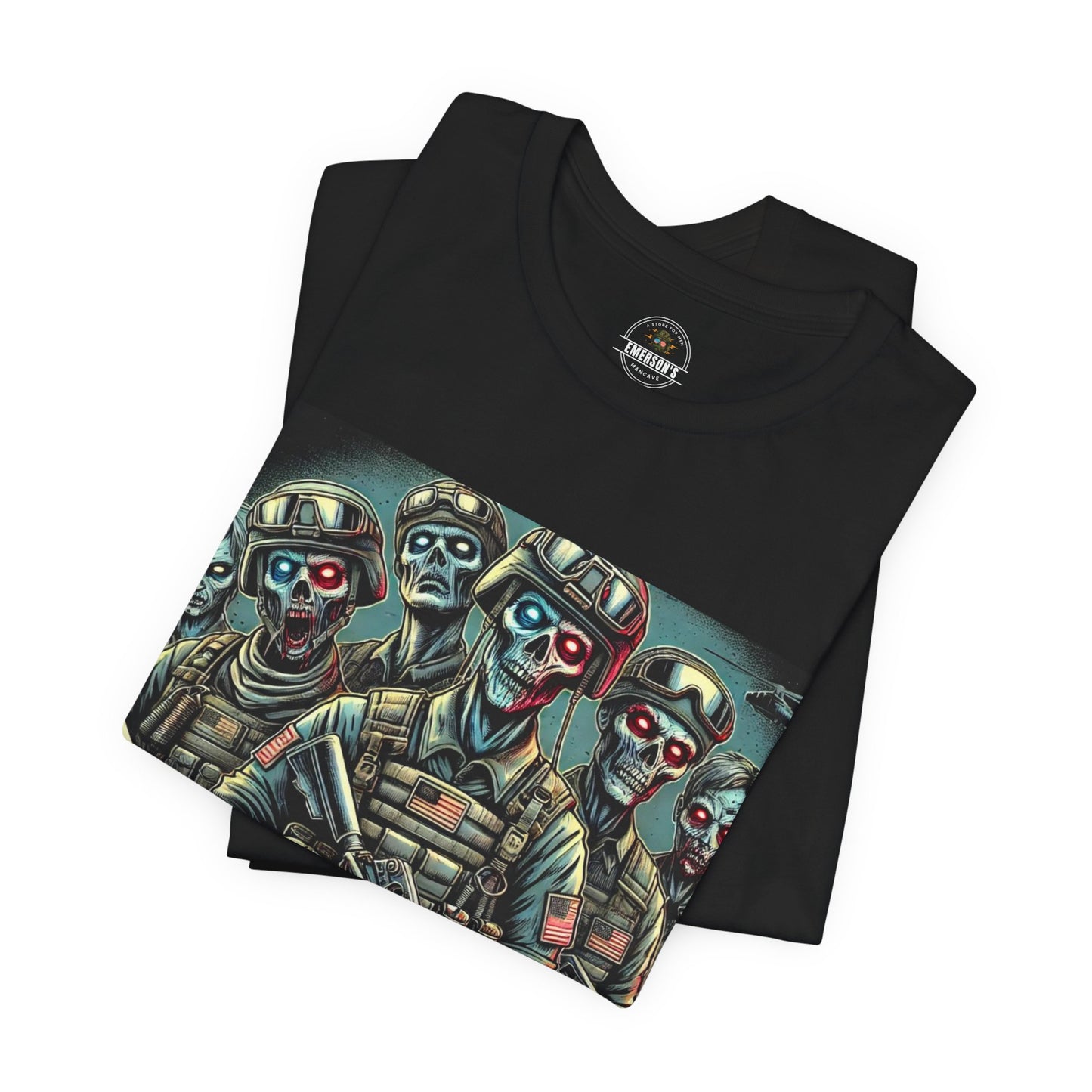 Military Zombies Reporting for Undead Duty Tee