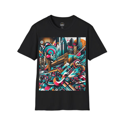 Urban Vivid City Art T-Shirt