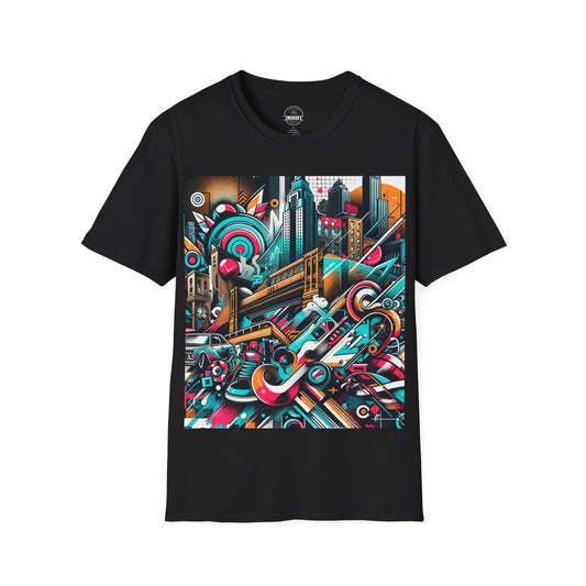 Urban Vivid City Art T-Shirt