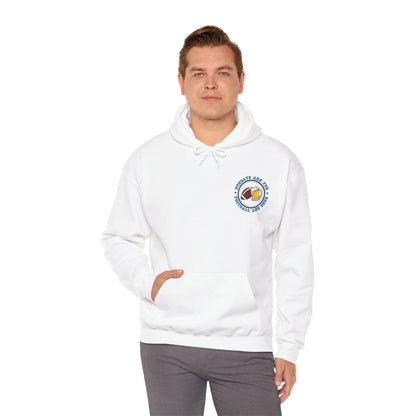 Sundays Football and Beer Hoodie - Light Blue and Gray