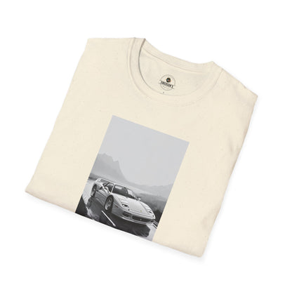 Black & White Sports Car Tee
