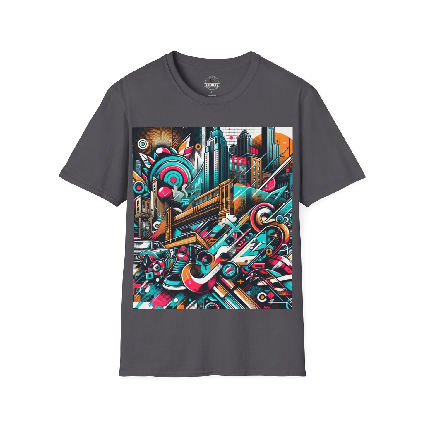 Urban Vivid City Art T-Shirt