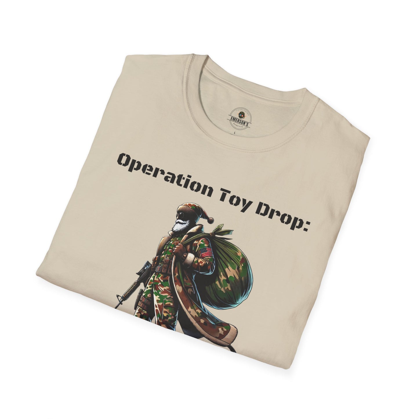 Santa Camo T-Shirt - Operation Toy Drop, Mission Complete