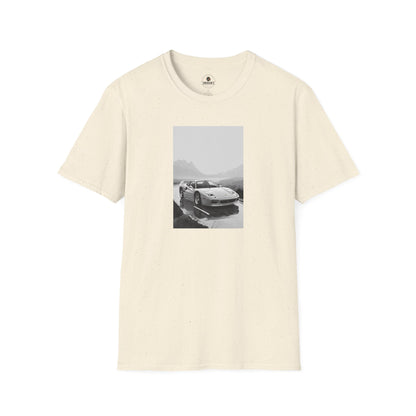 Black & White Sports Car Tee