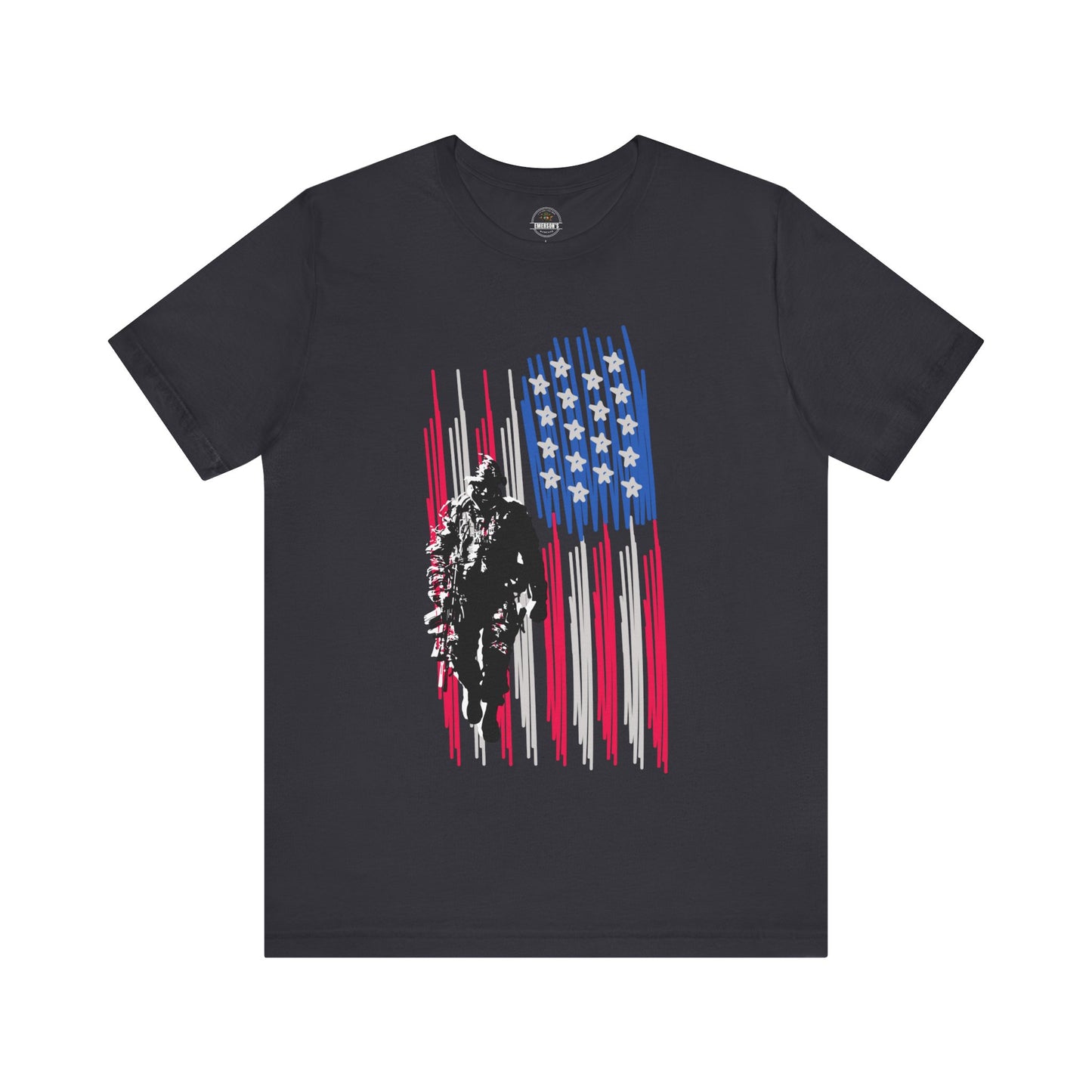 Veteran and American Flag Tee