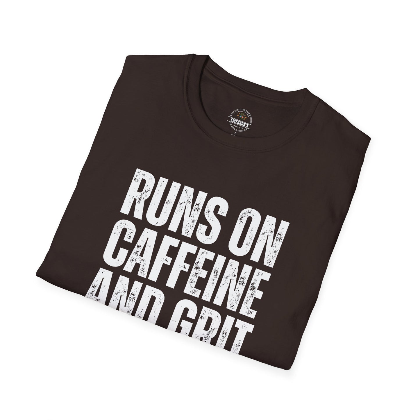 Runs on Caffeine and Grit Tee