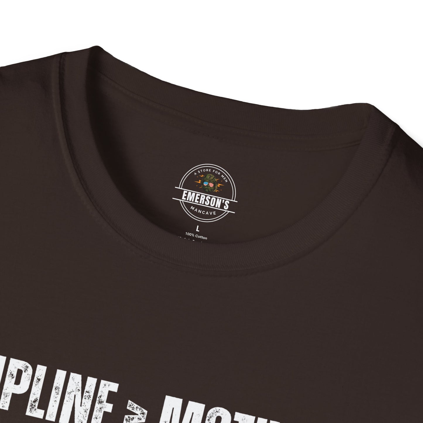 Discipline > Motivation Tee