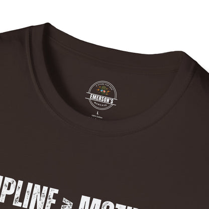 Discipline > Motivation Tee