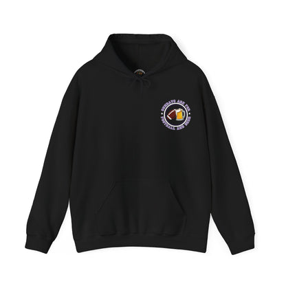 Sundays Football and Beer Hoodie - Purple