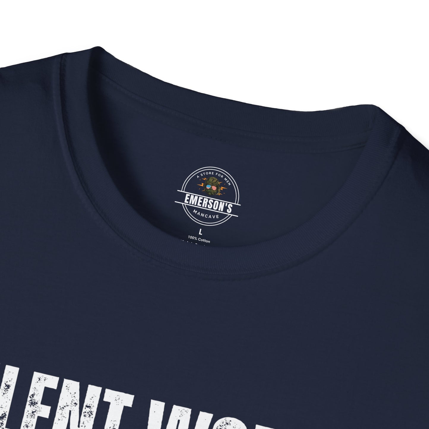 Silent Work. Loud Results. Motivational Tee