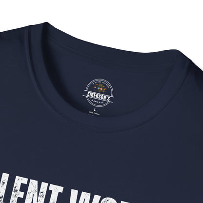 Silent Work. Loud Results. Motivational Tee