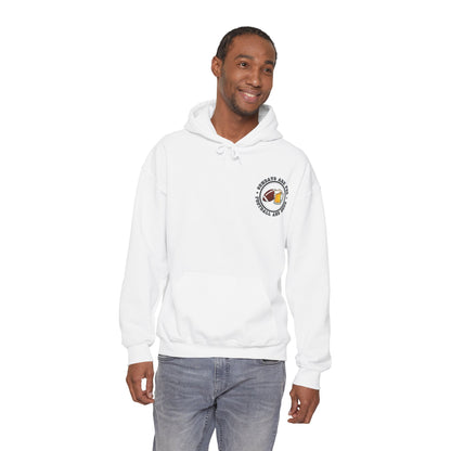 Sundays Football & Beer Hoodie - Black and Silver