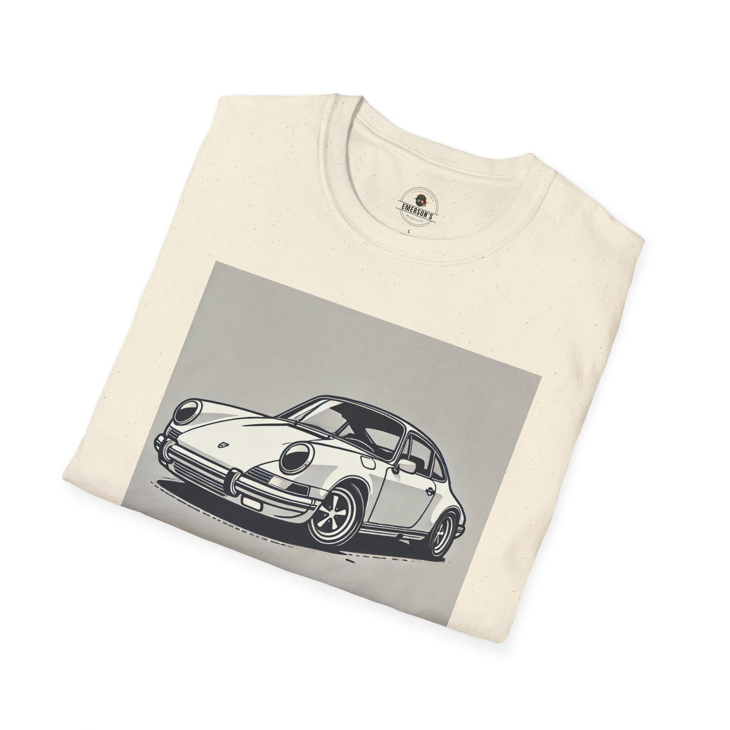 German Sports Car T-Shirt - Minimalist Design