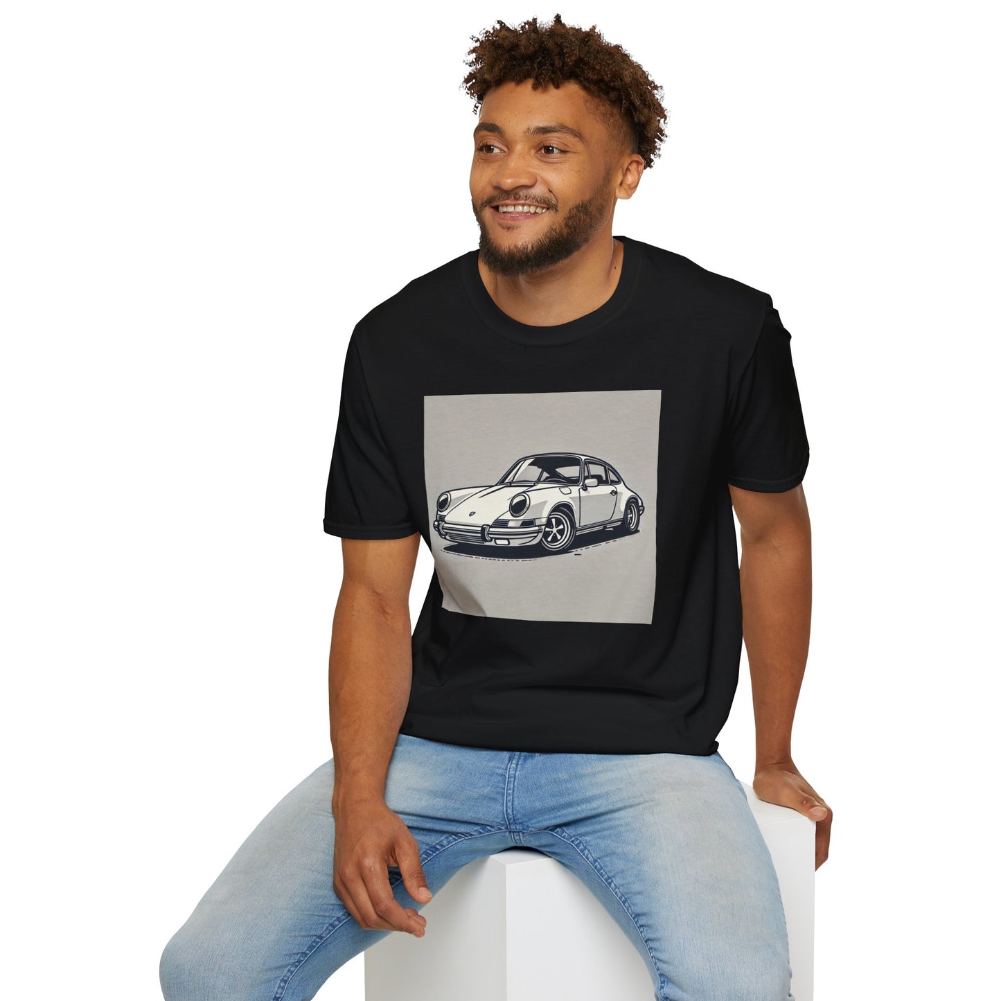 German Sports Car T-Shirt - Minimalist Design