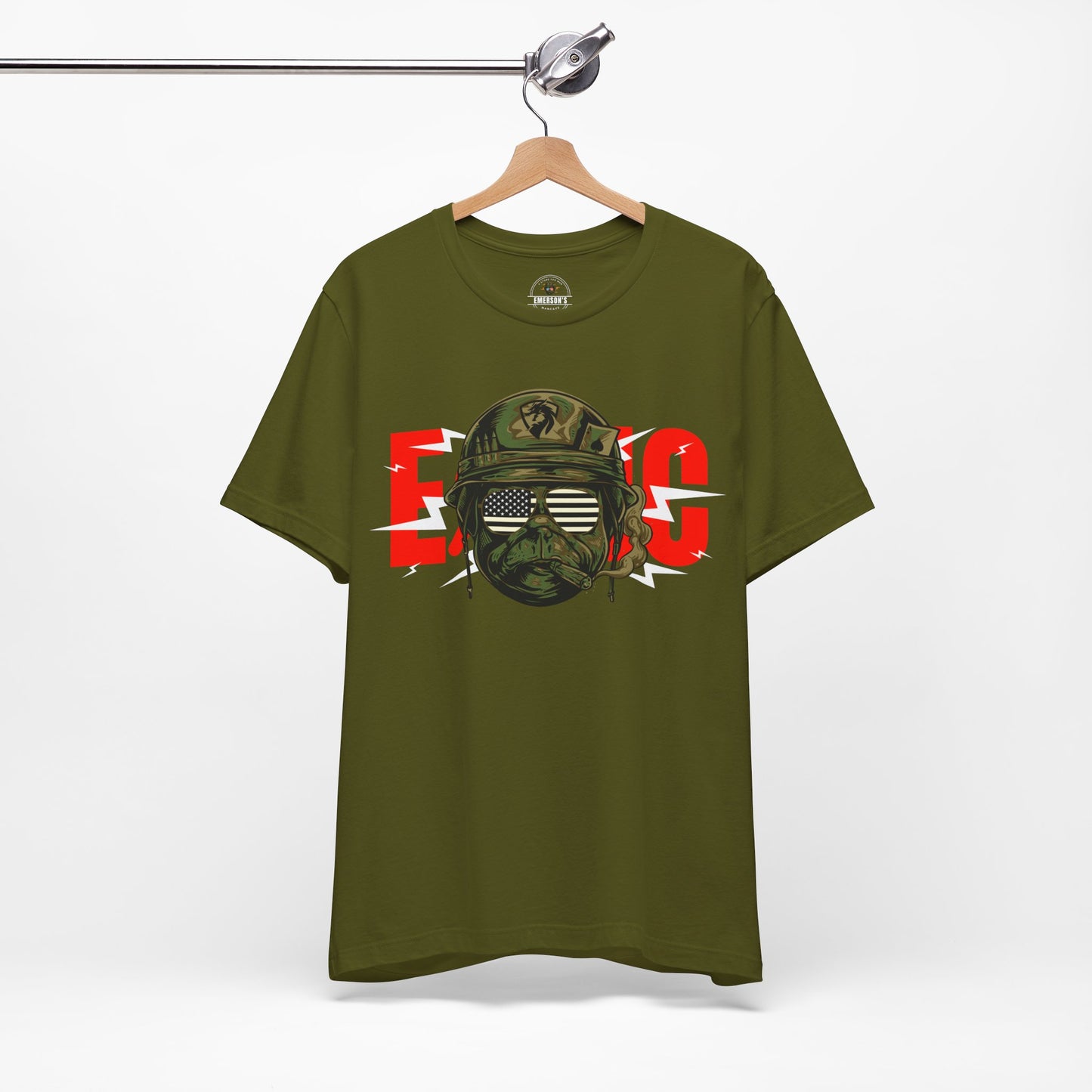 Herk The Veteran Bulldog Tee