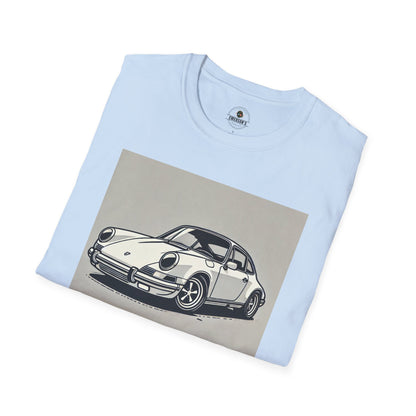 German Sports Car T-Shirt - Minimalist Design