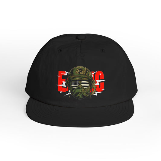 Veteran Bulldog Surf Cap — Military Tribute Nylon cap