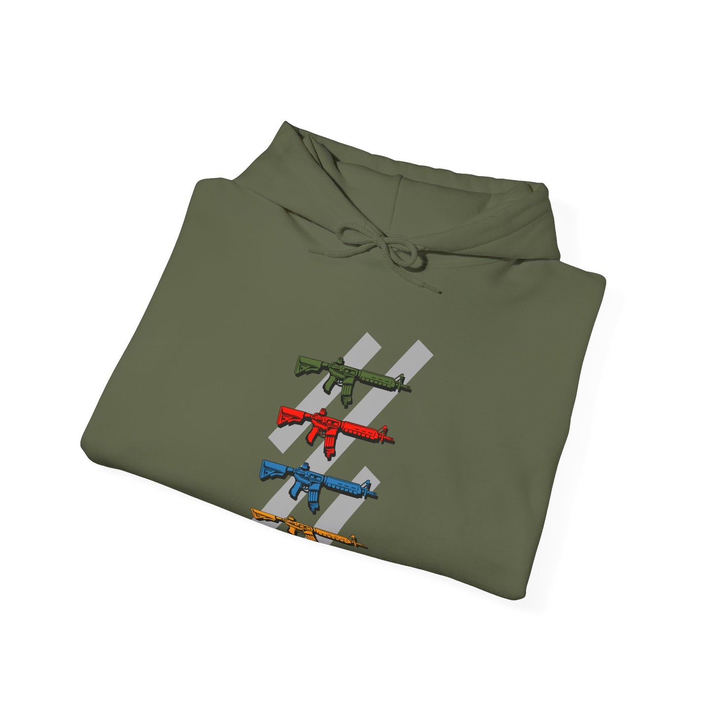 The Pew Pew Hoodie — Cool Multi-Color Design