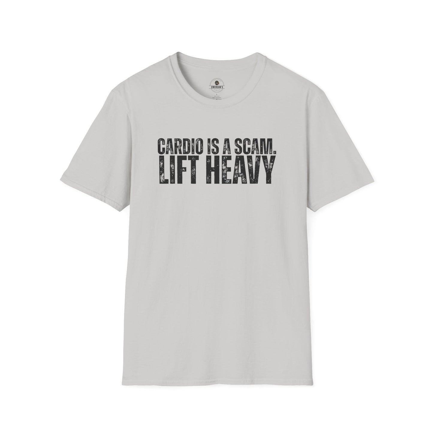Cardio Is A Scam. Lift Heavy T-Shirt