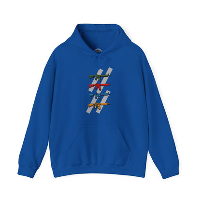 The Pew Pew Hoodie — Cool Multi-Color Design