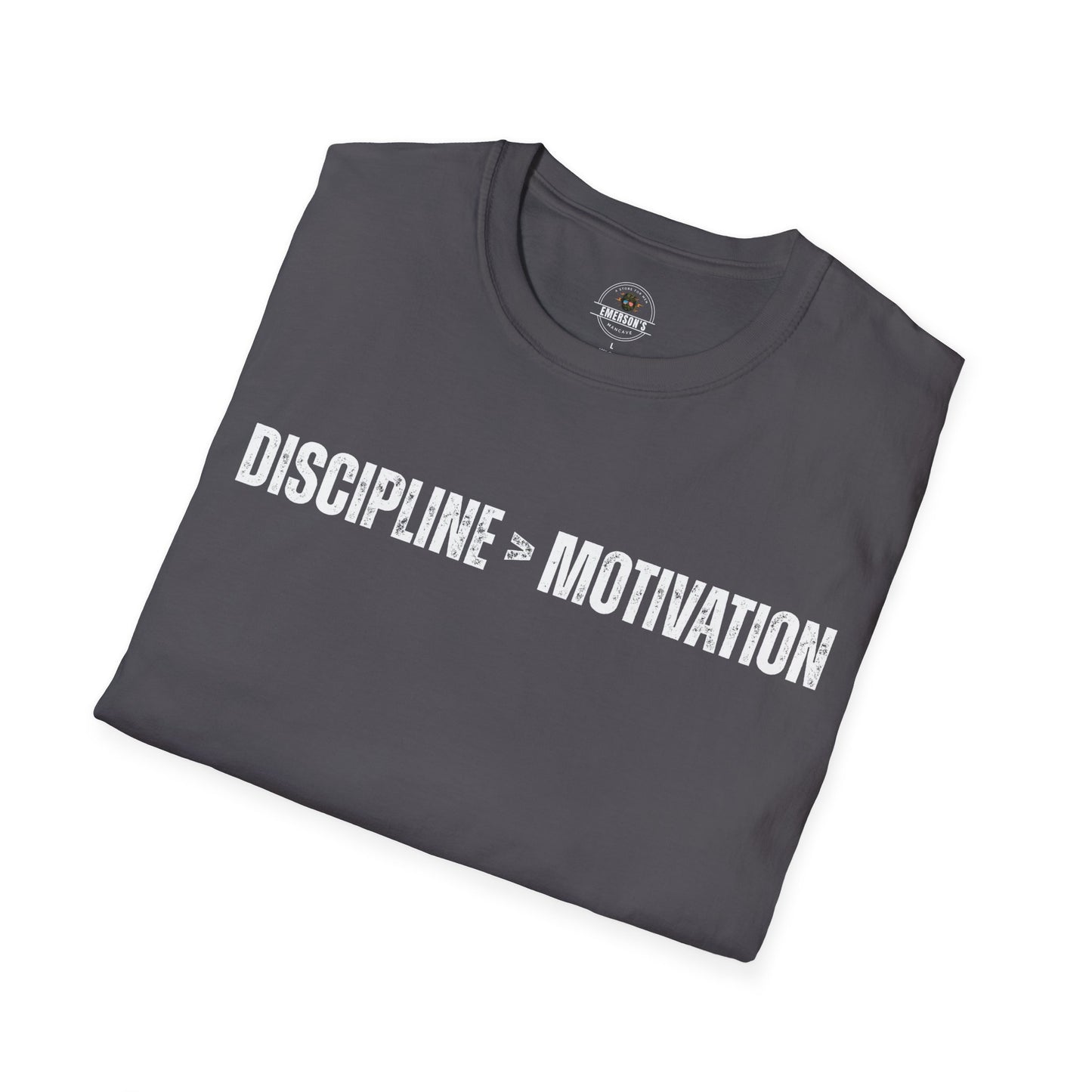 Discipline > Motivation Tee