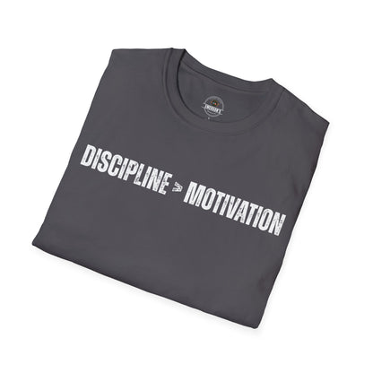 Discipline > Motivation Tee