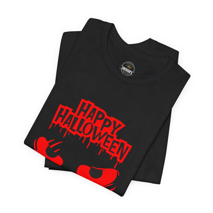 Happy Halloween Spooky Face Tee