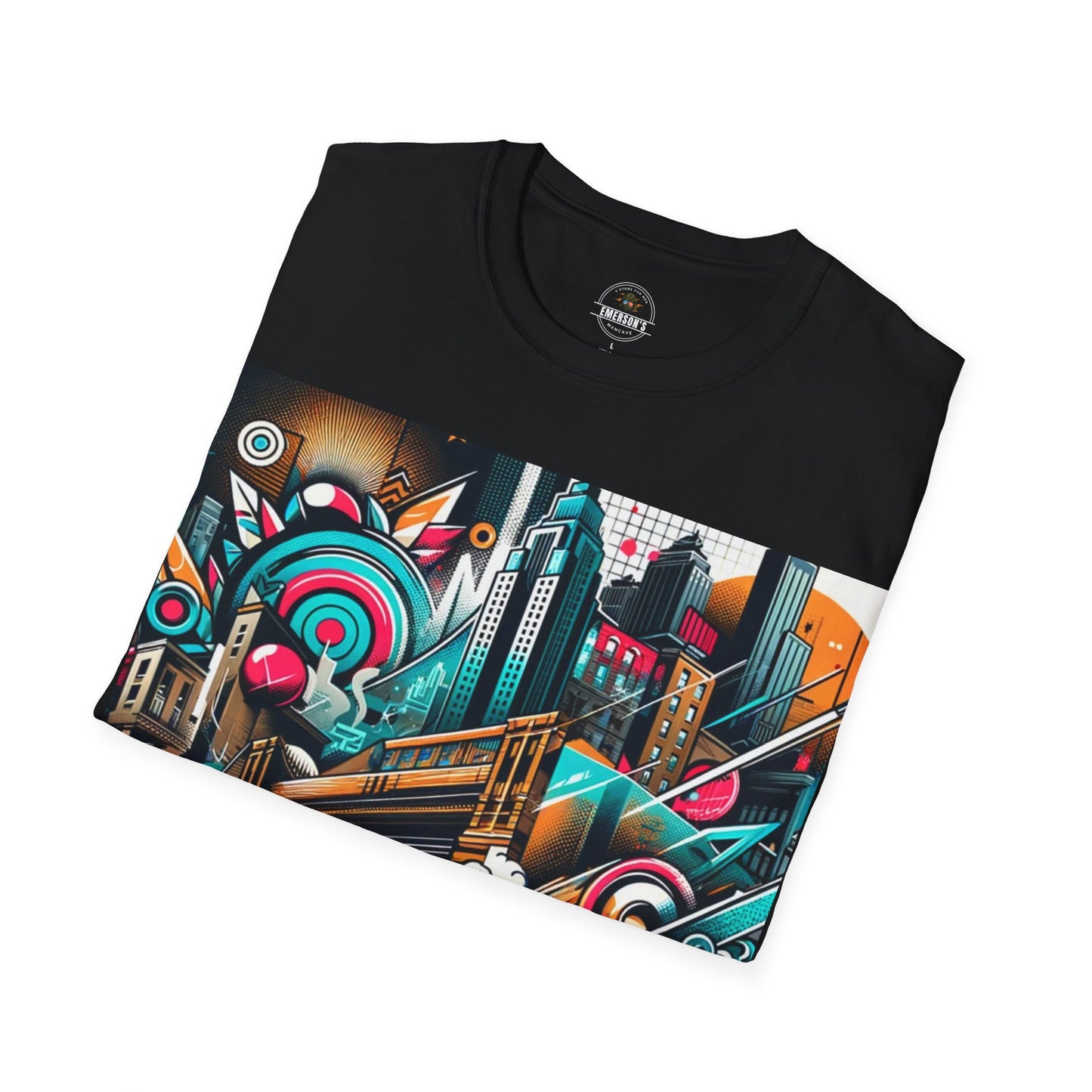 Urban Vivid City Art T-Shirt