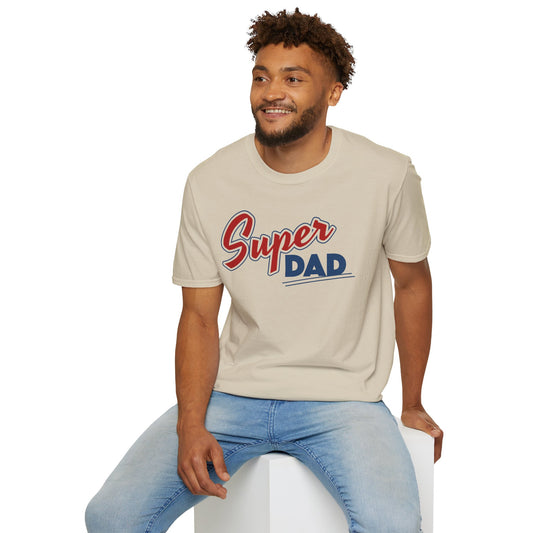 Super Dad T-Shirt - Cool Dad Shirt with Bold Text