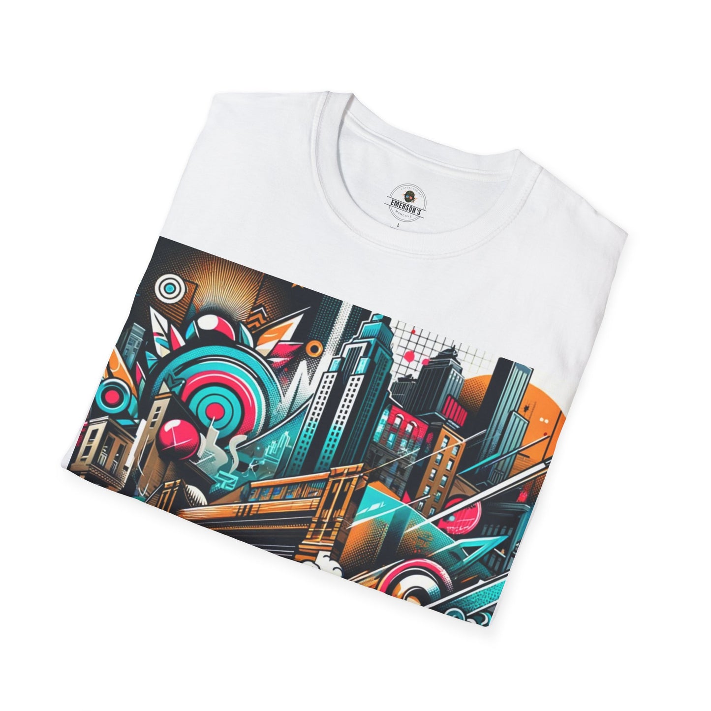 Urban Vivid City Art T-Shirt