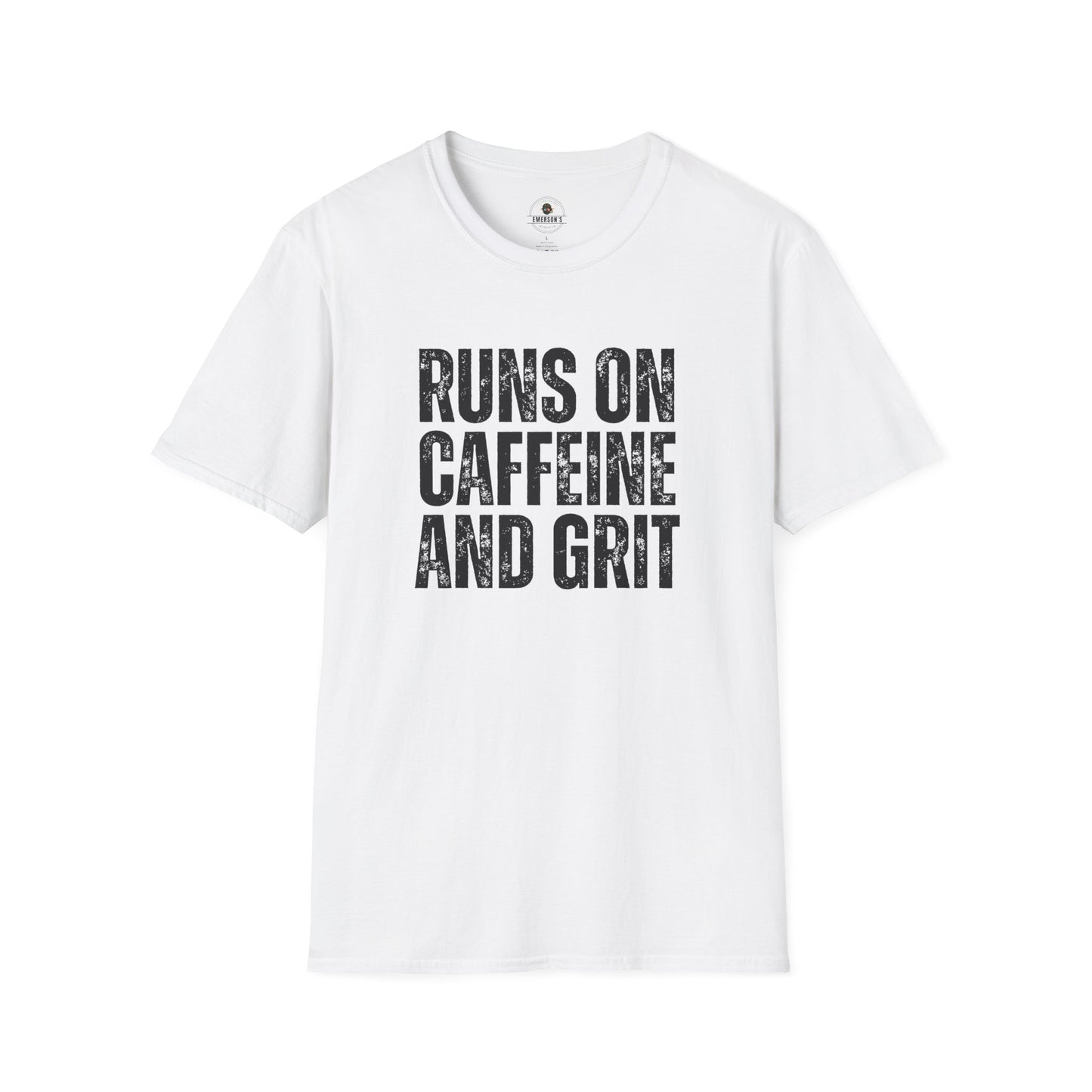 Runs on Caffeine and Grit Tee