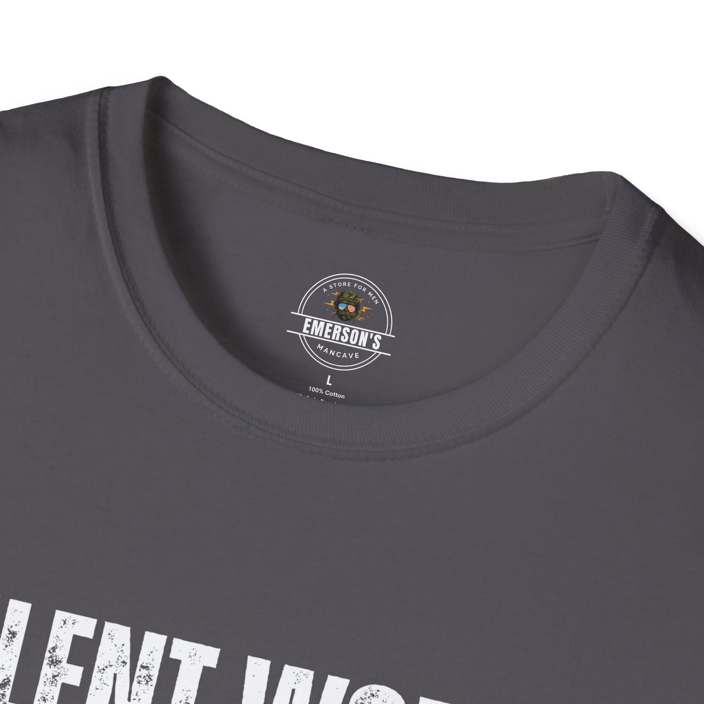 Silent Work. Loud Results. Motivational Tee