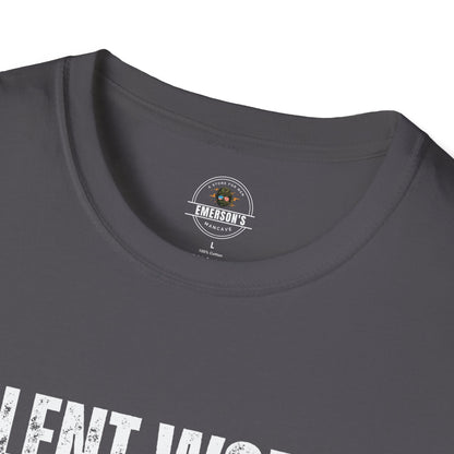 Silent Work. Loud Results. Motivational Tee