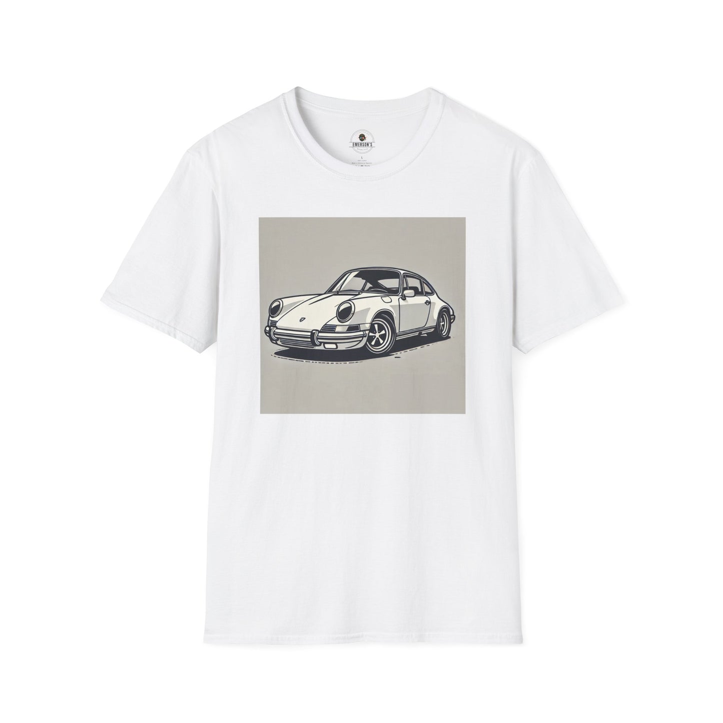 German Sports Car T-Shirt - Minimalist Design