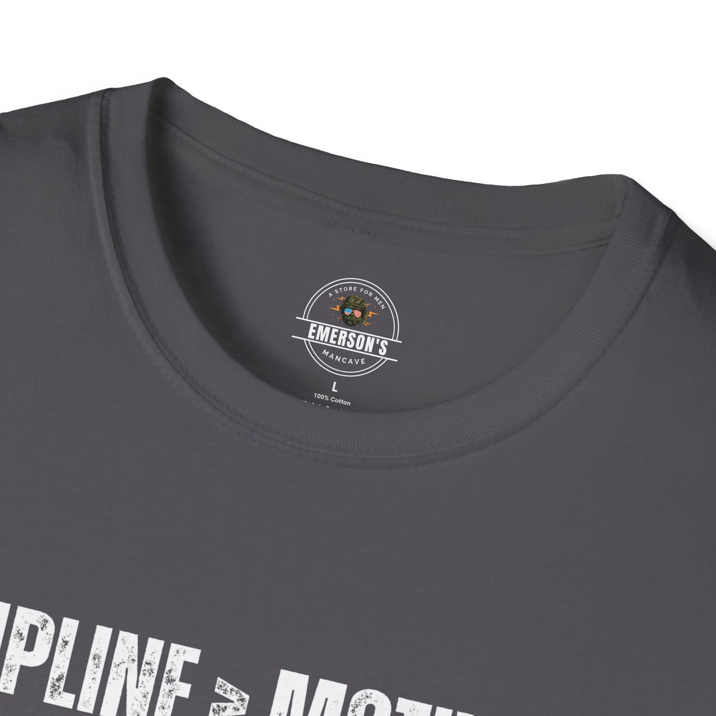 Discipline > Motivation Tee