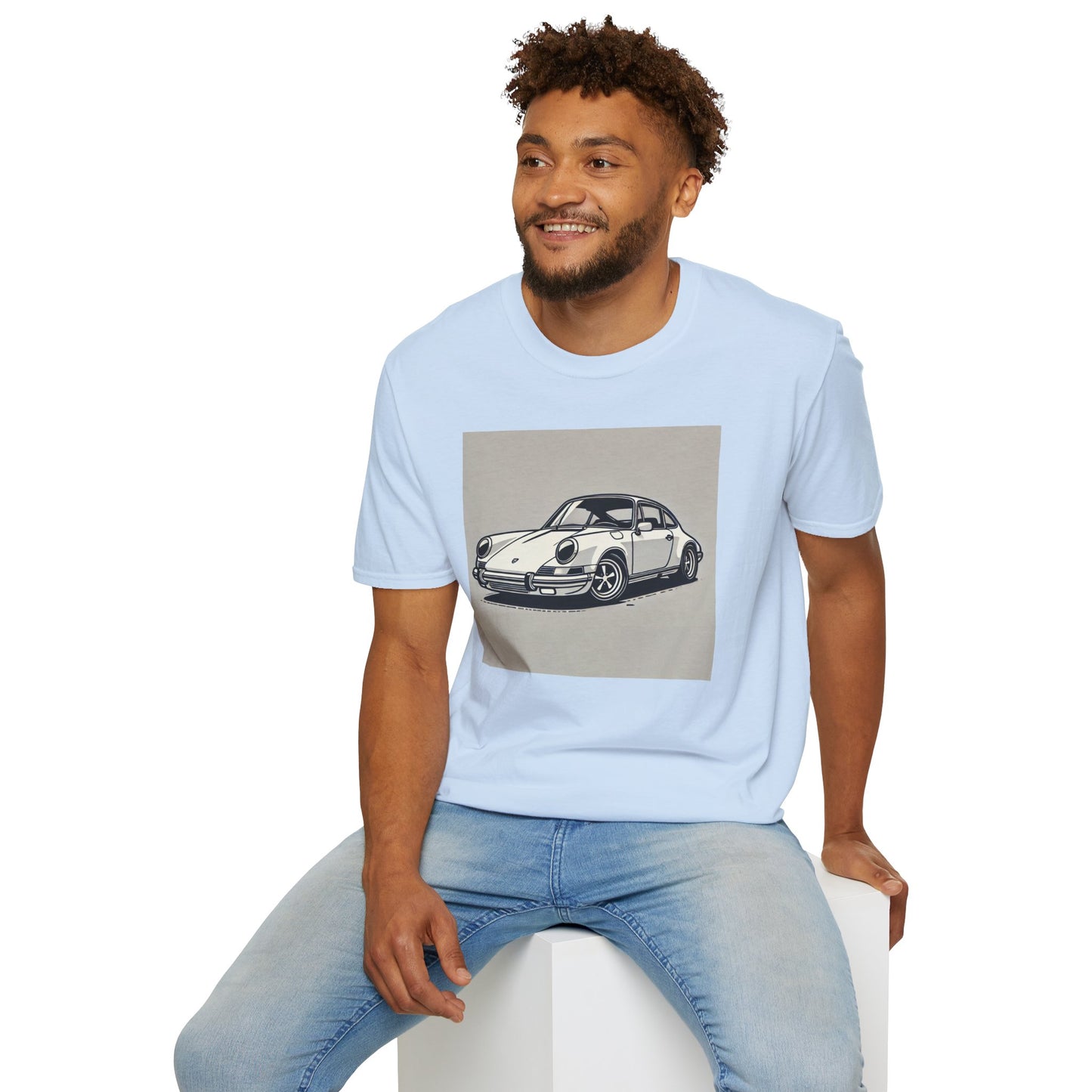 German Sports Car T-Shirt - Minimalist Design