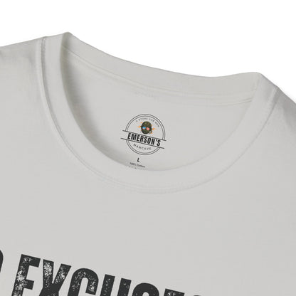 No Excuses. No Apologies.— Motivational Tee