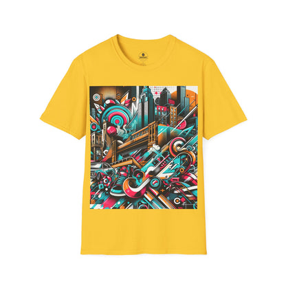 Urban Vivid City Art T-Shirt