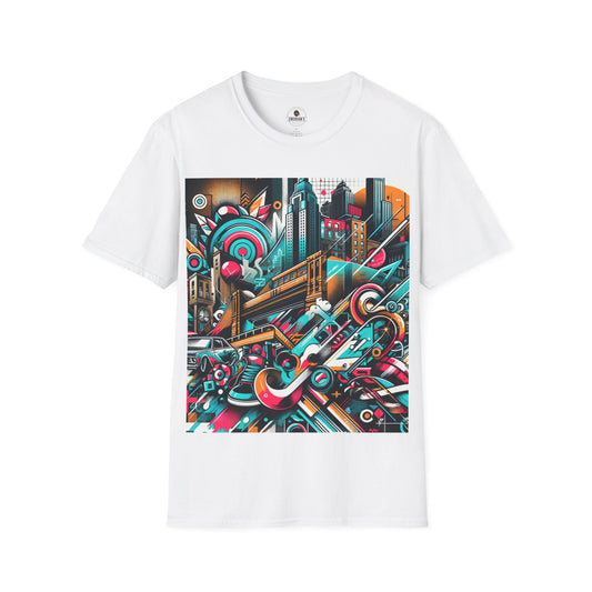 Urban Vivid City Art T-Shirt