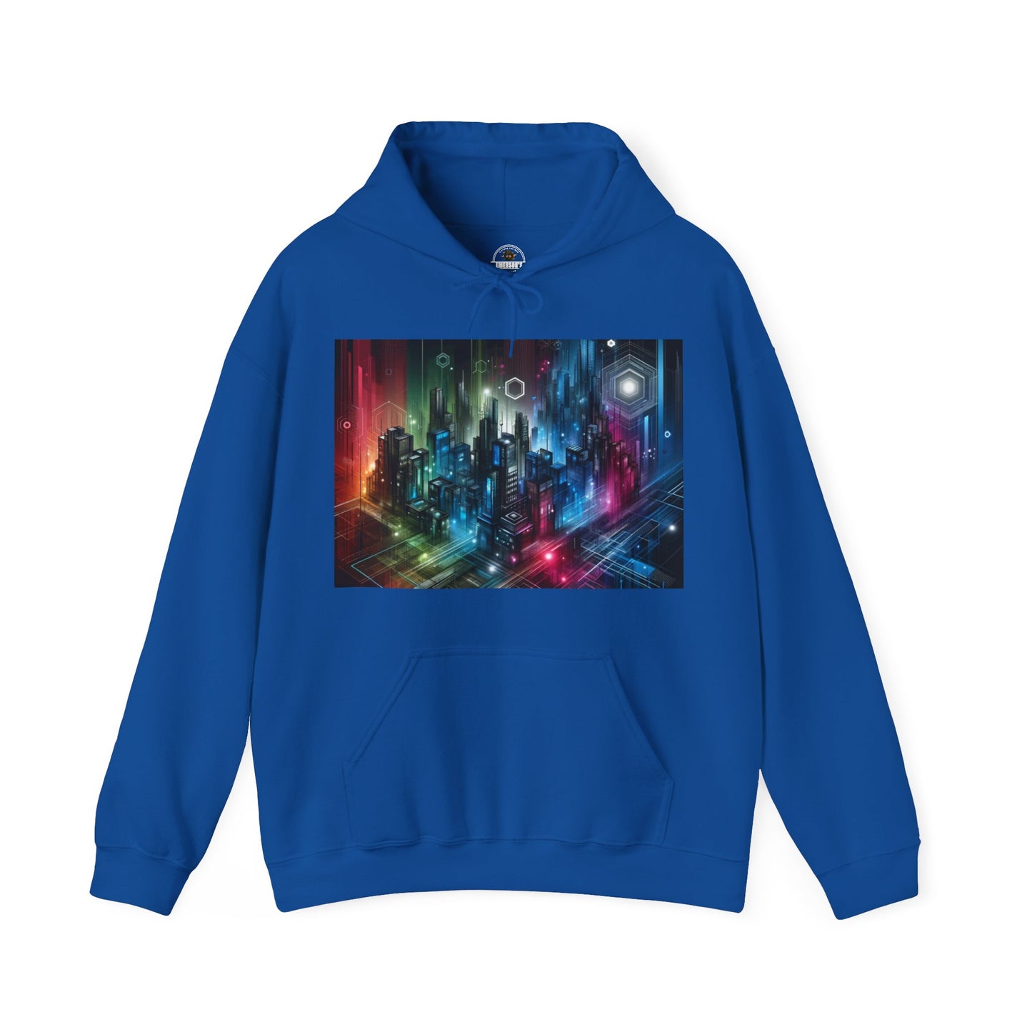 Futuristic Urban City Hooded Sweatshirt/Hoodie