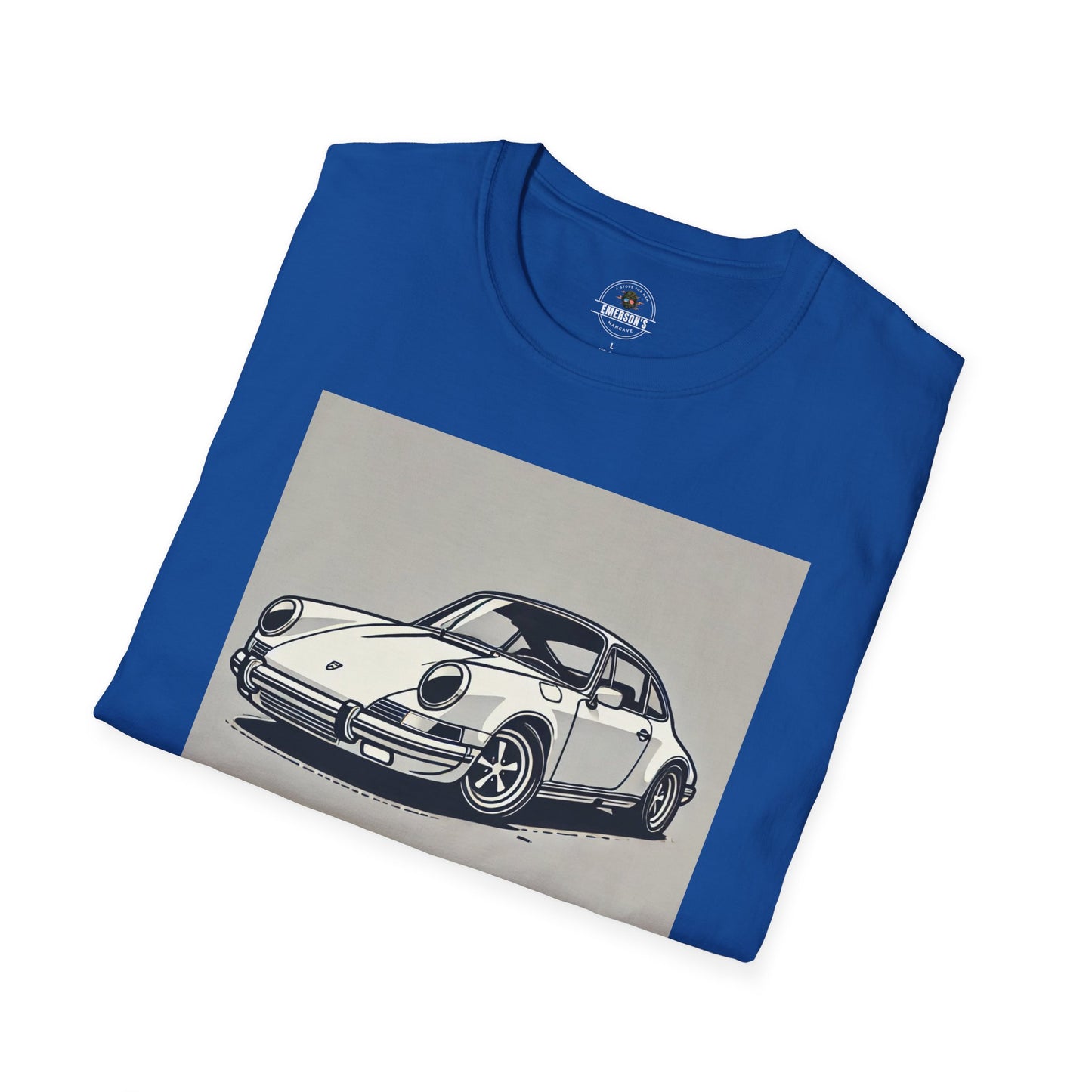 German Sports Car T-Shirt - Minimalist Design