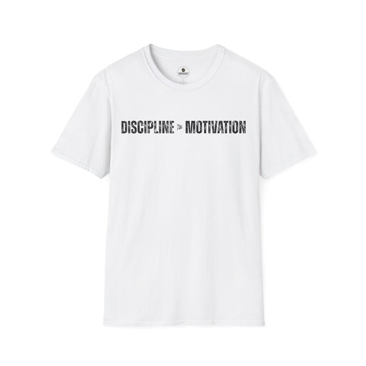 Discipline > Motivation Tee