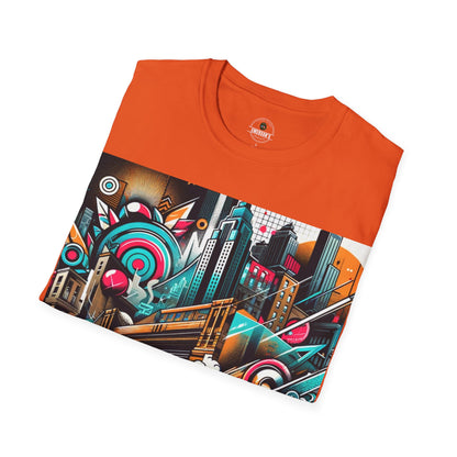 Urban Vivid City Art T-Shirt