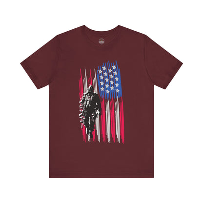 Veteran and American Flag Tee