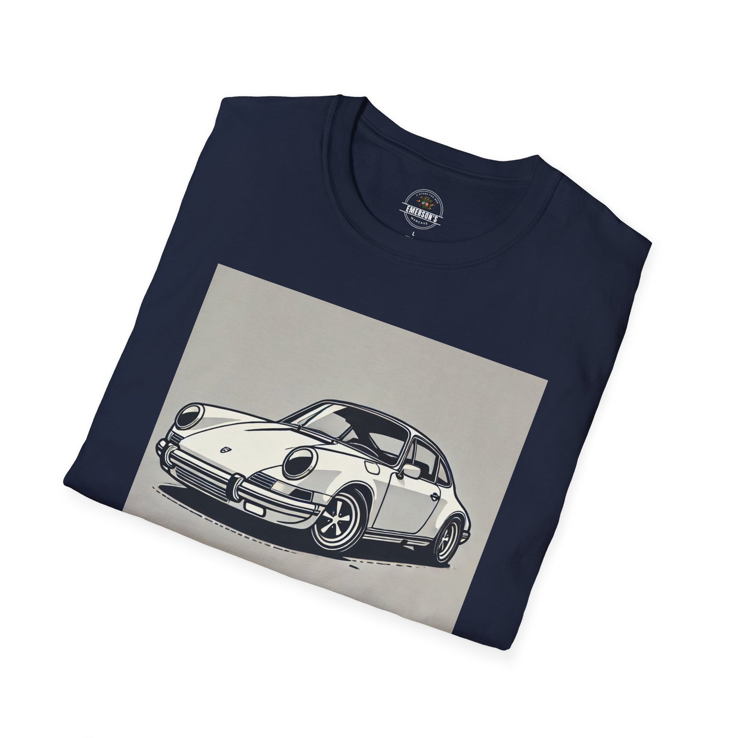 German Sports Car T-Shirt - Minimalist Design