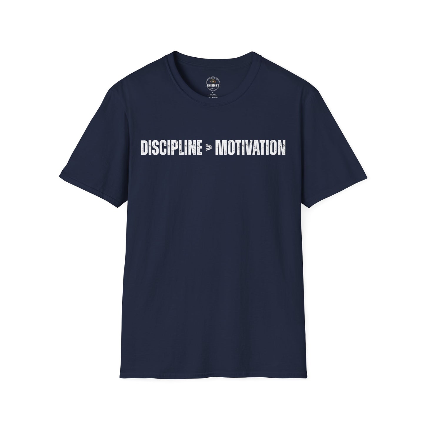 Discipline > Motivation Tee
