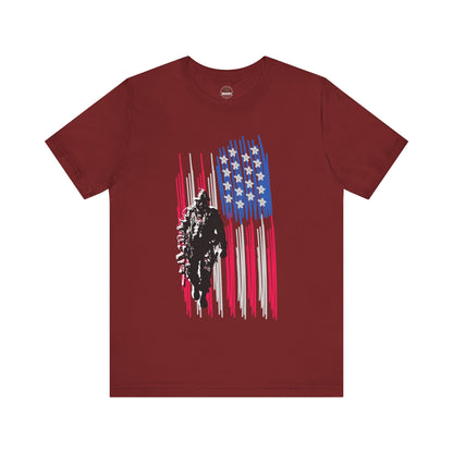 Veteran and American Flag Tee