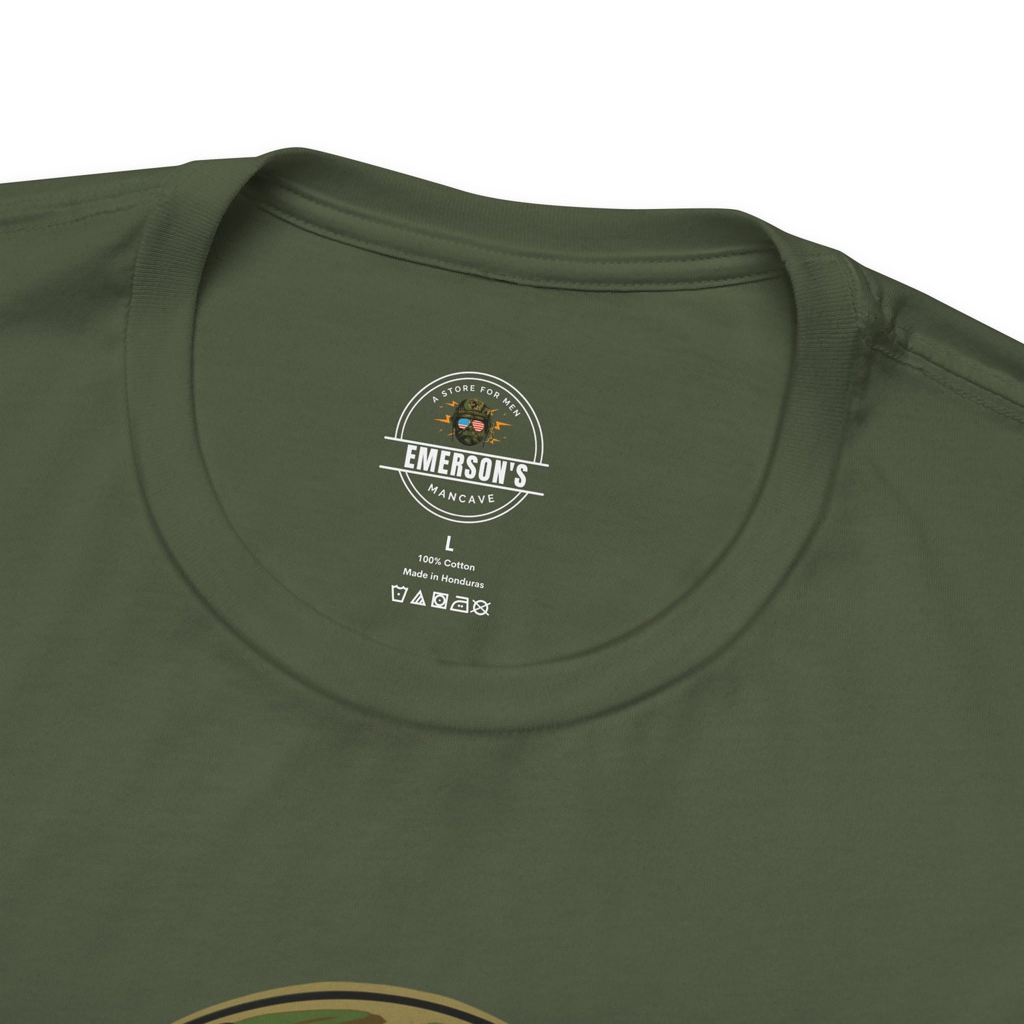 Veteran Bulldog Tee — Cool American Sunglasses Patriotic Veteran T-Shirt