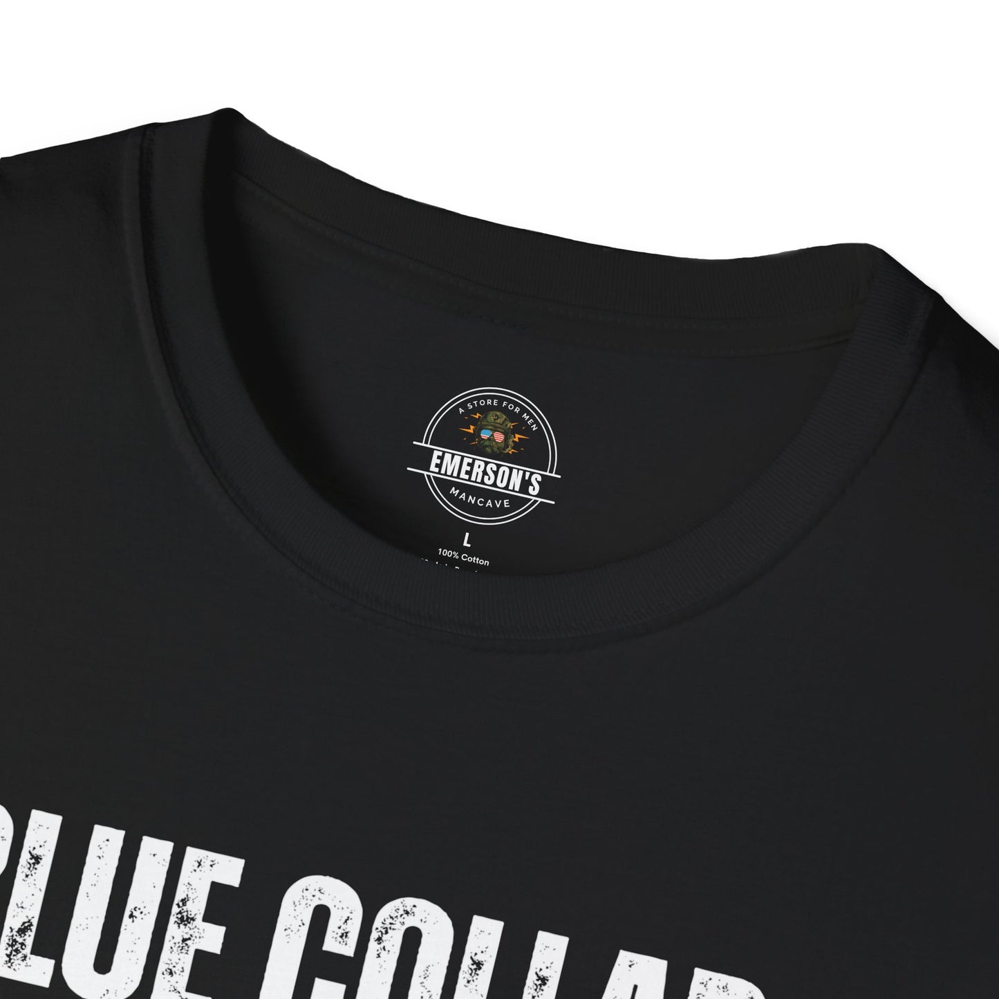 Blue Collar. Black Coffee. T-Shirt